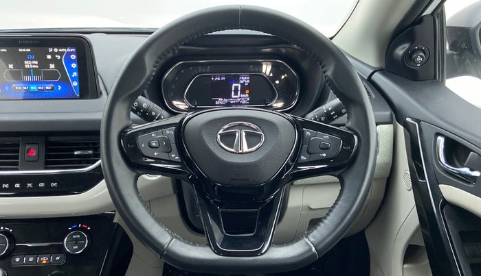 2021 Tata NEXON XZ+ SUNROOF 1.2 RTN, Petrol, Manual, 6,555 km, Steering Wheel Close Up