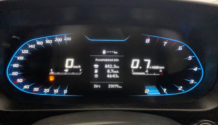 2022 Hyundai NEW I20 ASTA (O) 1.2 MT, Petrol, Manual, 23,071 km, Odometer Image