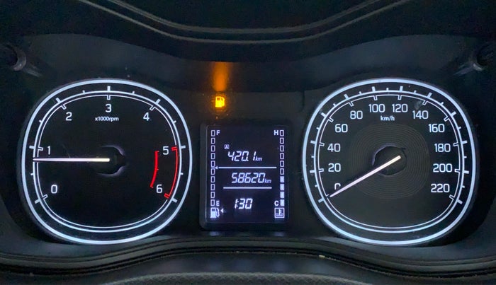 2016 Maruti Vitara Brezza LDI, Diesel, Manual, 58,847 km, Odometer Image