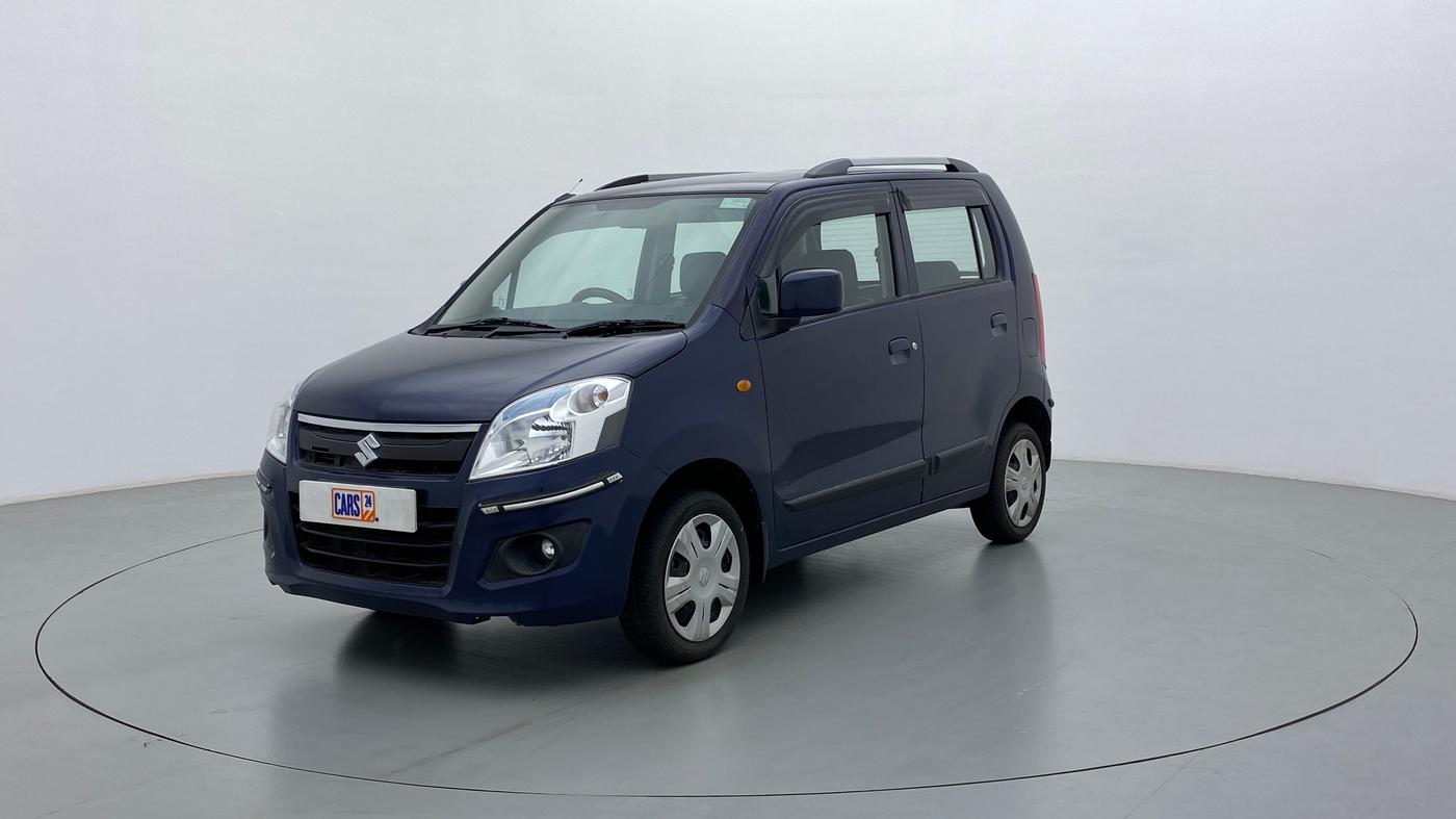 2018 Maruti Wagon R 1.0 VXI, Petrol, Manual, 22,946 km, Left Front Diagonal