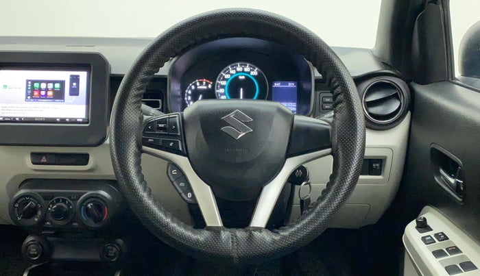 2019 Maruti IGNIS DELTA 1.2 AMT, Petrol, Automatic, 6,669 km, Steering Wheel Close Up