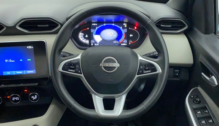 2021 Nissan MAGNITE XV MT, Petrol, Manual, 12,853 km, Steering Wheel Close Up