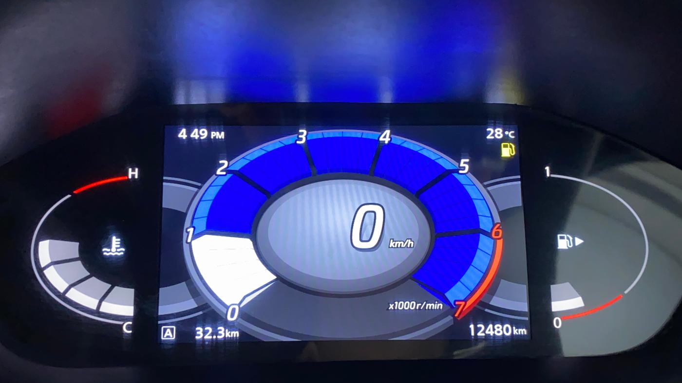 2021 Nissan MAGNITE XV MT, Petrol, Manual, 12,853 km, Odometer Image