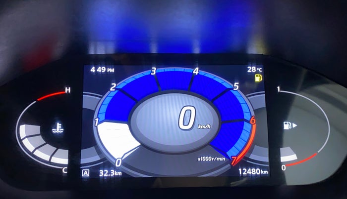 2021 Nissan MAGNITE XV MT, Petrol, Manual, 12,853 km, Odometer Image