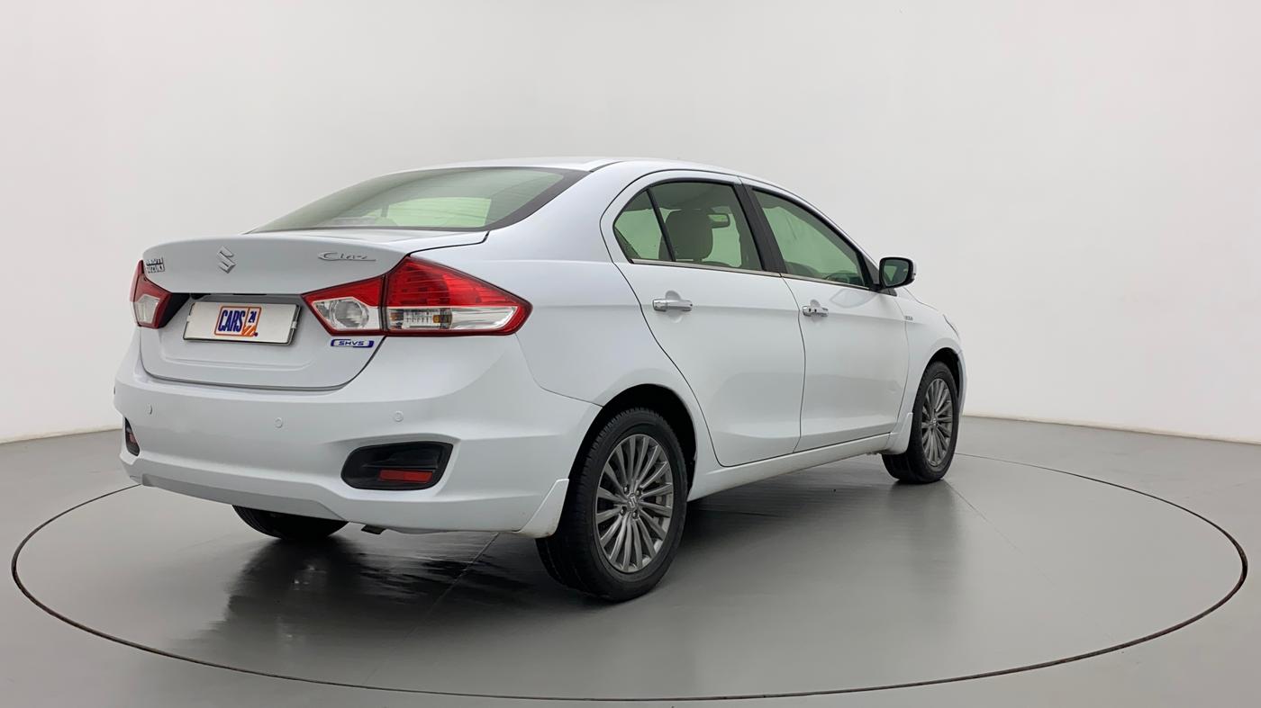 2016 Maruti Ciaz ZDI+ SHVS, Diesel, Manual, 1,17,924 km, Right Back Diagonal