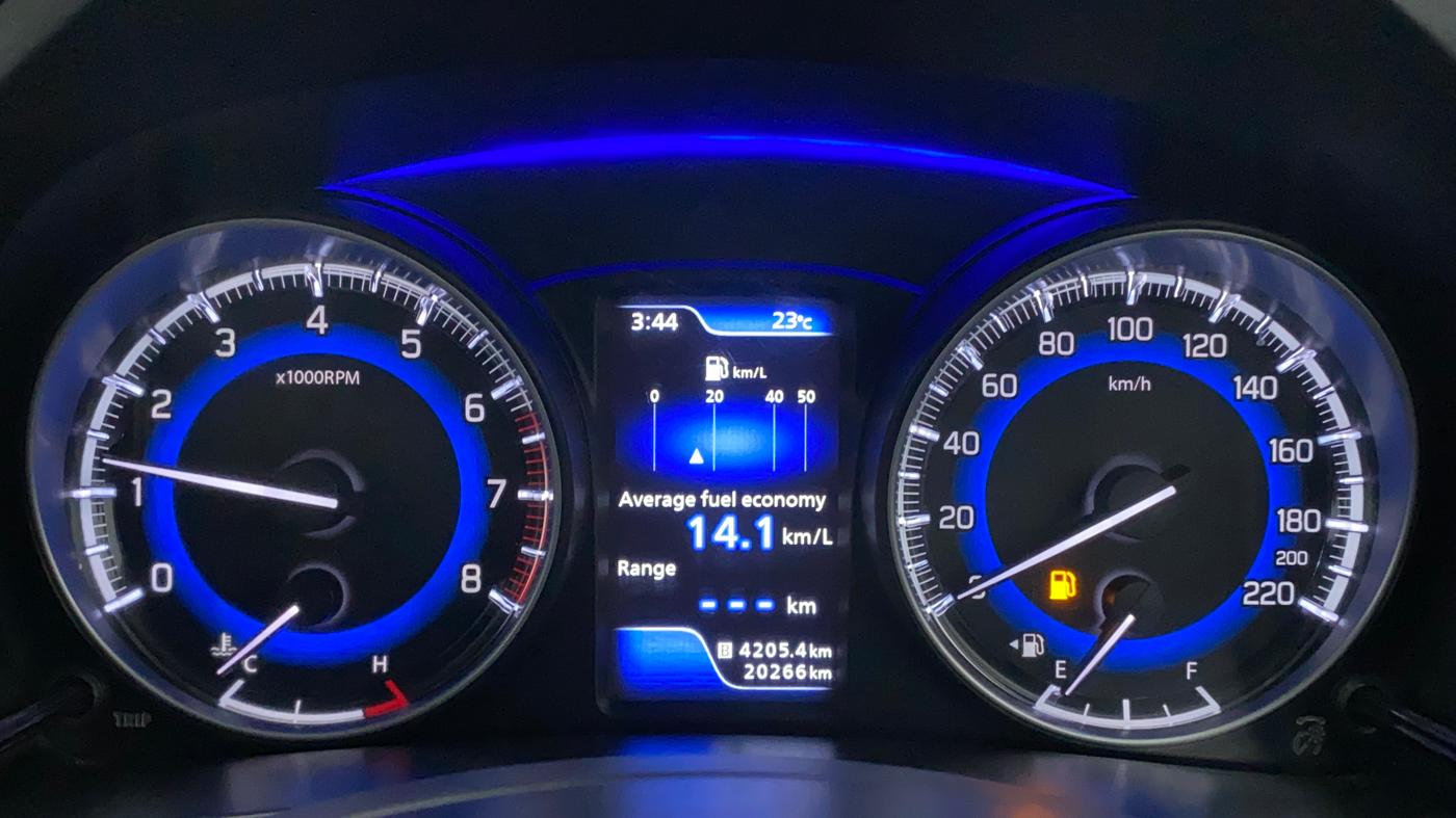 2021 Toyota Glanza G, Petrol, Manual, 20,265 km, Odometer Image