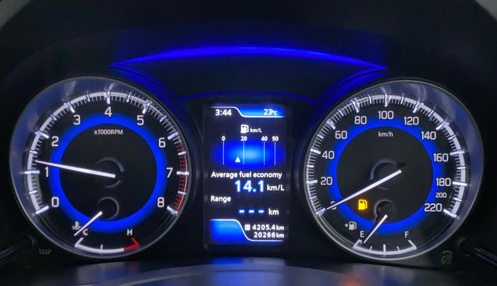 2021 Toyota Glanza G, Petrol, Manual, 20,265 km, Odometer Image