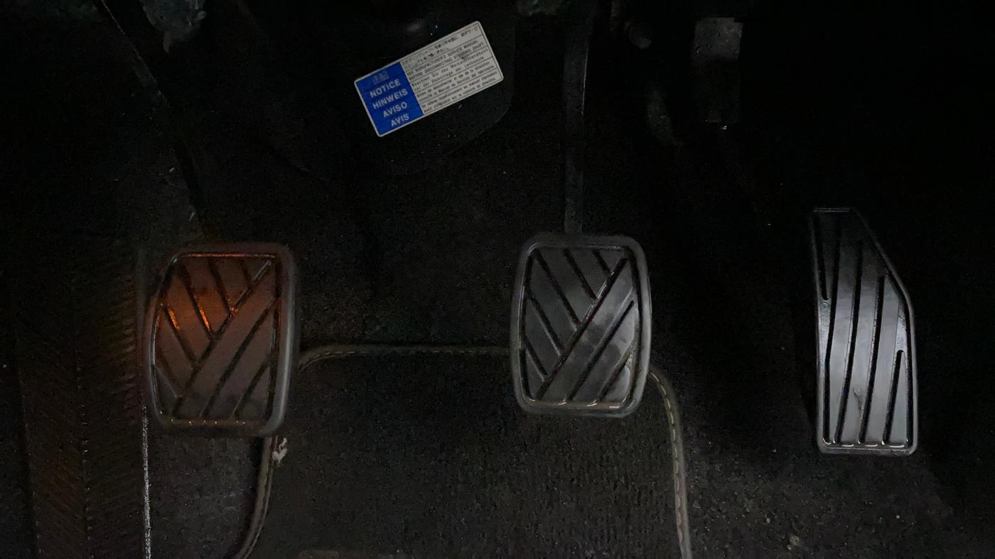 2021 Toyota Glanza G, Petrol, Manual, 20,265 km, Pedals