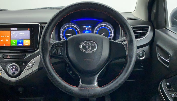 2021 Toyota Glanza G, Petrol, Manual, 20,265 km, Steering Wheel Close Up