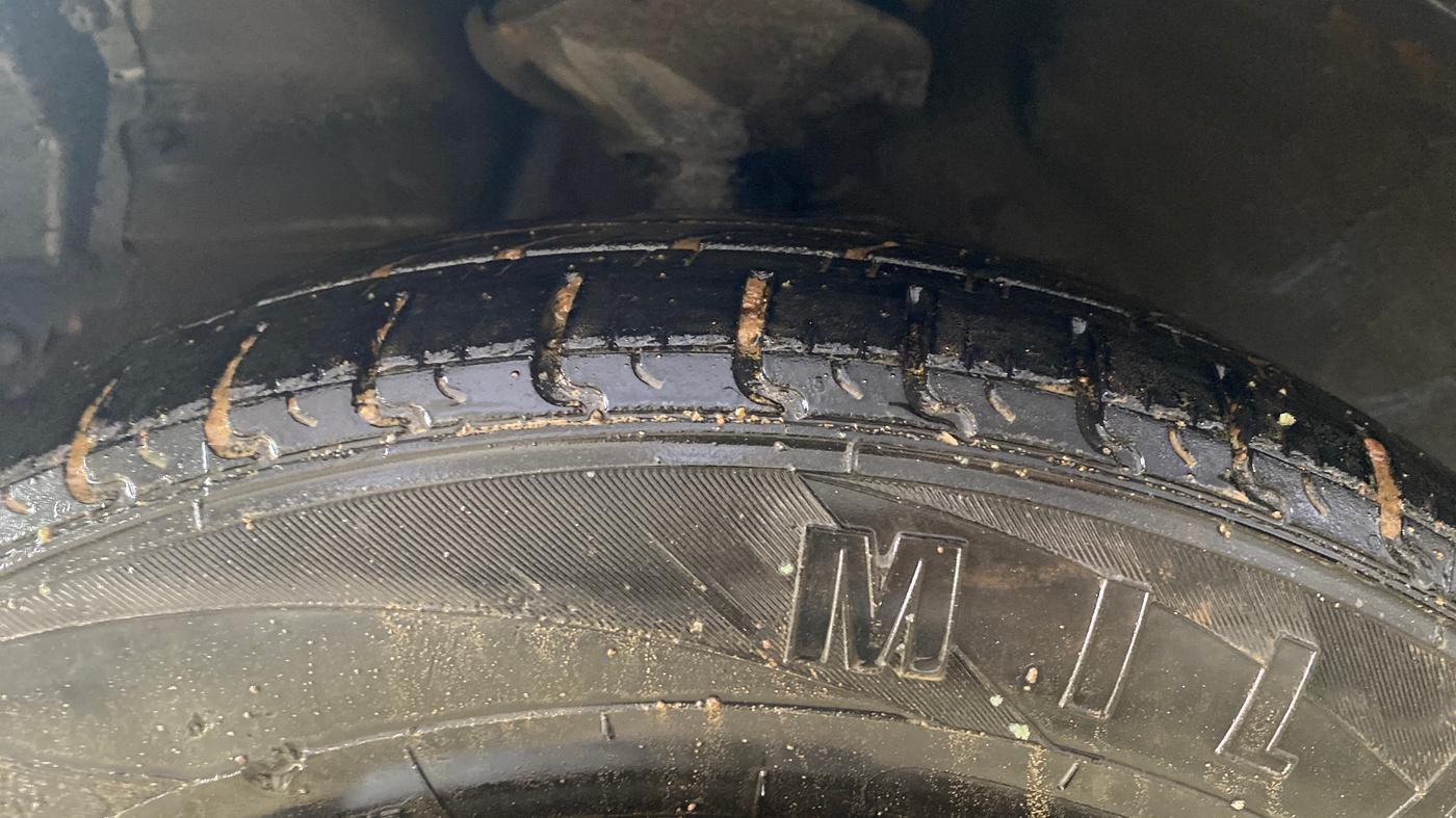 2019 Maruti Celerio VXI, Petrol, Manual, 60,260 km, Left Front Tyre Tread