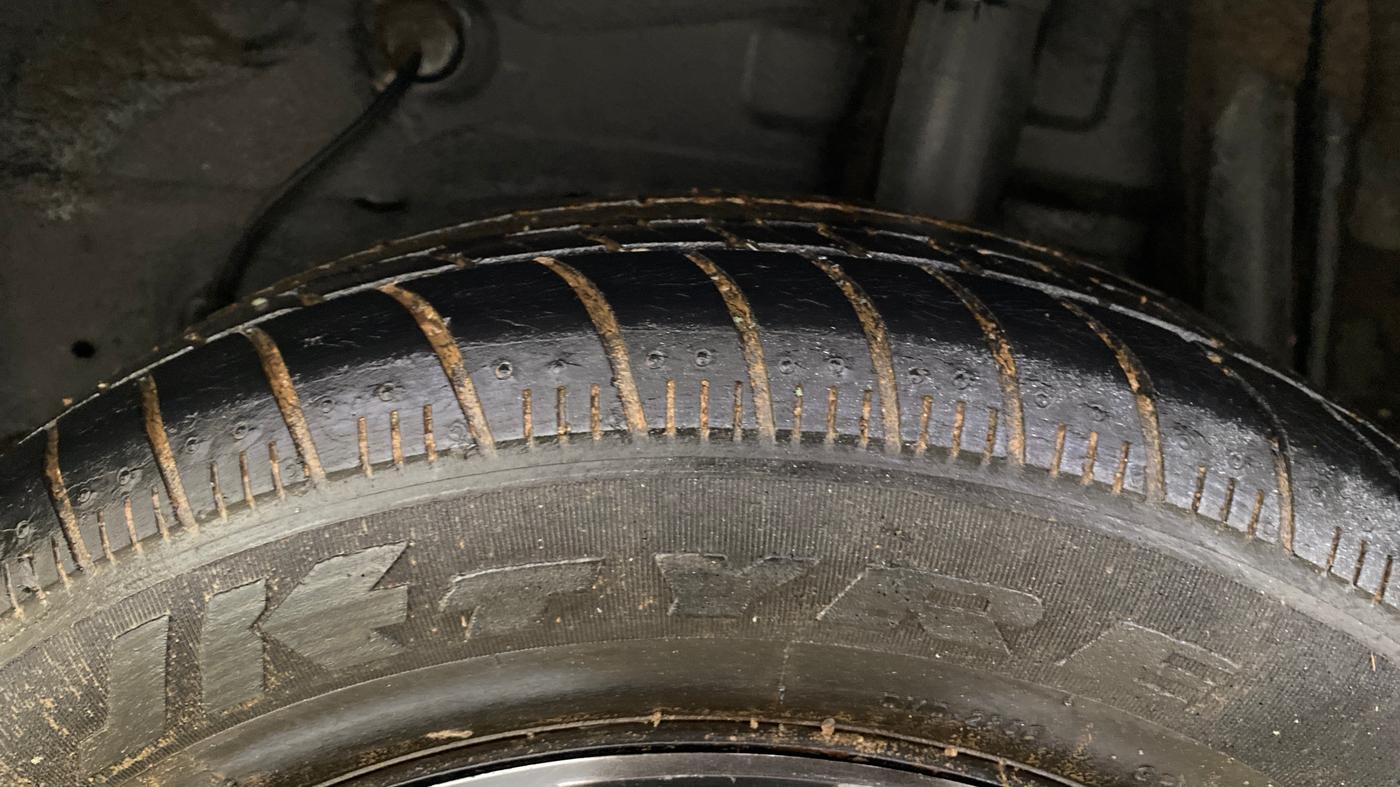 2019 Maruti Celerio VXI, Petrol, Manual, 60,260 km, Left Rear Tyre Tread