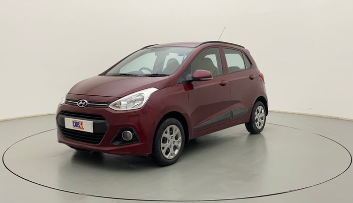 2016 Hyundai Grand i10 SPORTZ 1.2 KAPPA VTVT, Petrol, Manual, 32,845 km, Left Front Diagonal