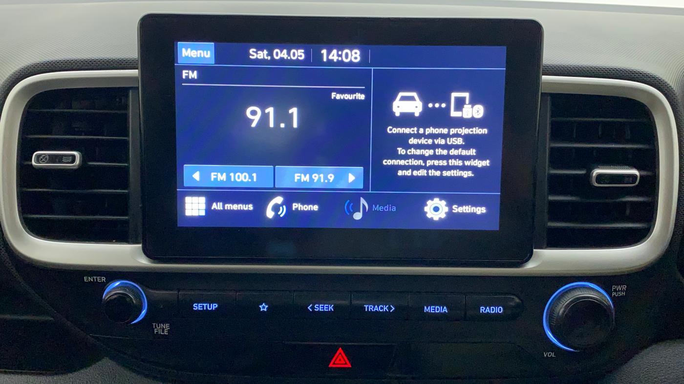 2021 Hyundai VENUE SX 1.5 CRDI, Diesel, Manual, 40,079 km, Infotainment System