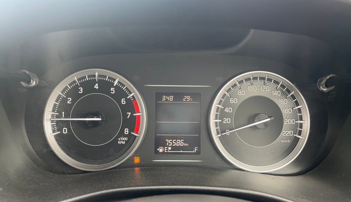 2023 Toyota Glanza E, Petrol, Manual, 75,548 km, Odometer Image