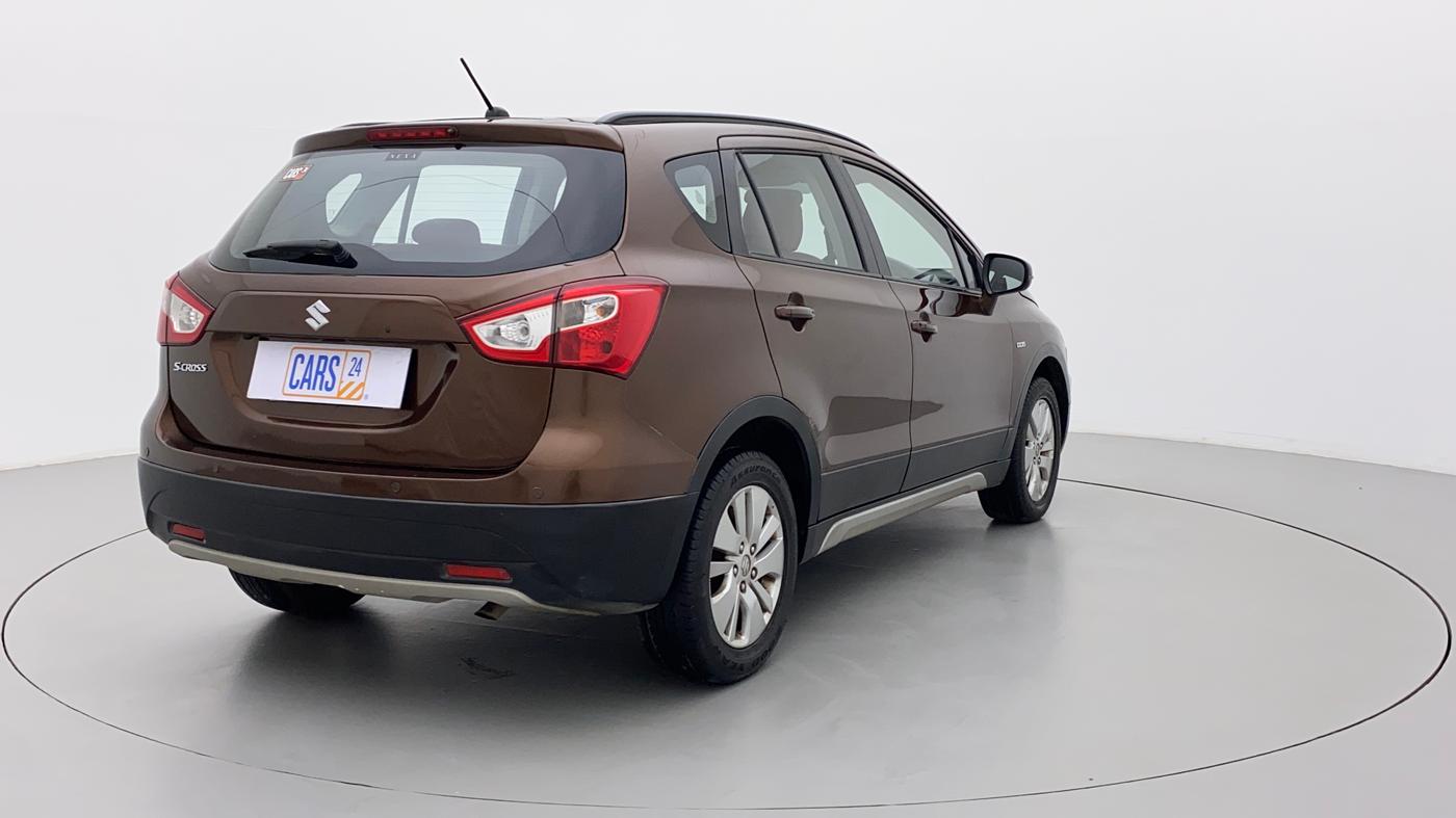 2015 Maruti S Cross ZETA 1.3, Diesel, Manual, 96,838 km, Right Back Diagonal