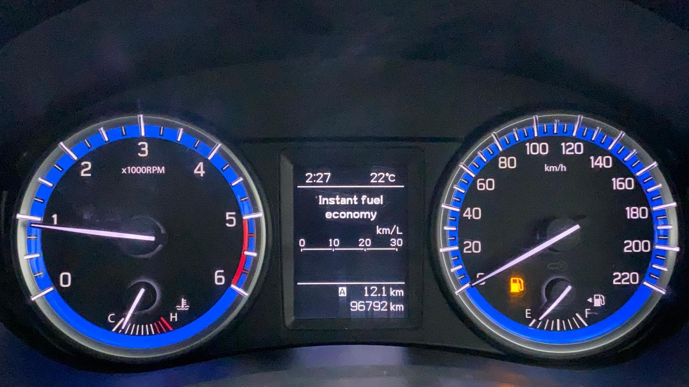 2015 Maruti S Cross ZETA 1.3, Diesel, Manual, 96,838 km, Odometer Image