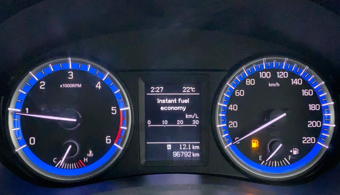 2015 Maruti S Cross ZETA 1.3, Diesel, Manual, 96,838 km, Odometer Image