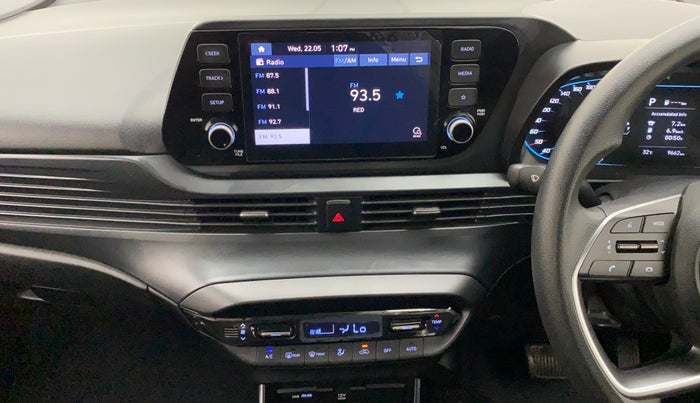 2023 Hyundai NEW I20 SPORTZ 1.2 AT, Petrol, Automatic, 9,662 km, Air Conditioner