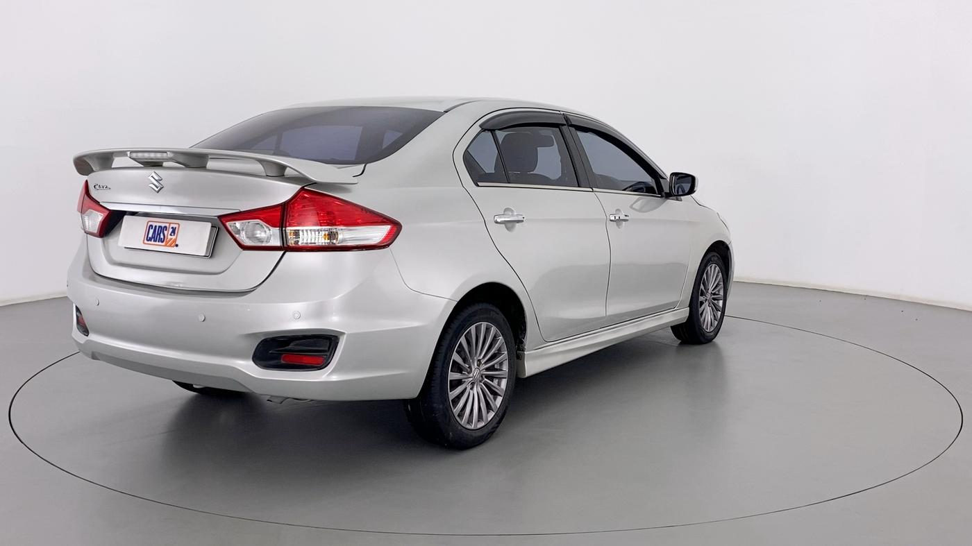 2017 Maruti Ciaz 1.4 S, Petrol, Manual, 33,792 km, Right Back Diagonal