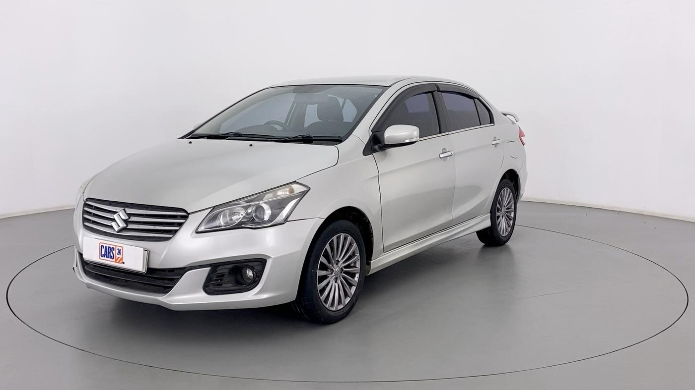 2017 Maruti Ciaz 1.4 S, Petrol, Manual, 33,792 km, Left Front Diagonal
