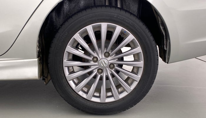 2017 Maruti Ciaz 1.4 S, Petrol, Manual, 33,792 km, Left Rear Wheel