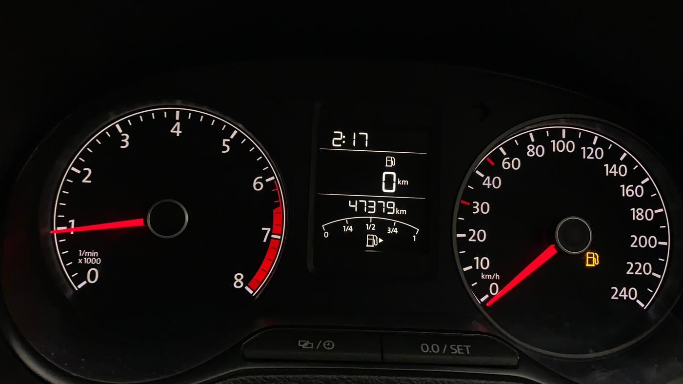 2021 Volkswagen Polo COMFORTLINE 1.0L TSI, Petrol, Manual, 47,415 km, Odometer Image