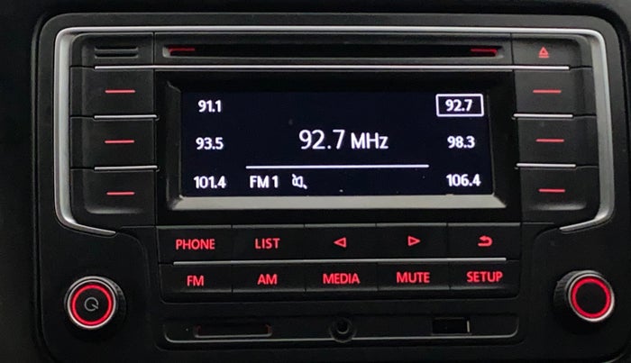 2021 Volkswagen Polo COMFORTLINE 1.0L TSI, Petrol, Manual, 47,415 km, Infotainment System