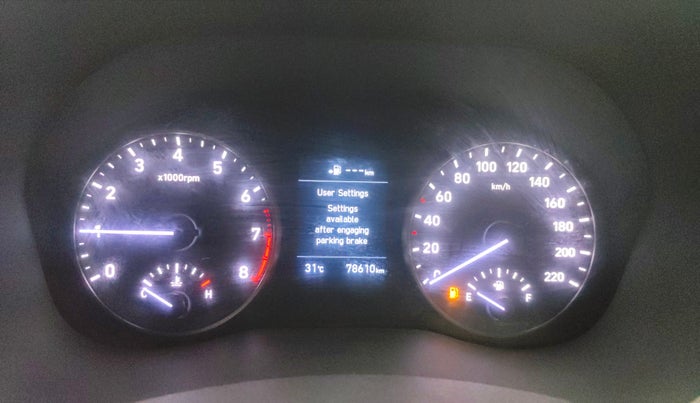 2019 Hyundai Verna 1.6 VTVT SX O, Petrol, Manual, 78,609 km, Odometer Image