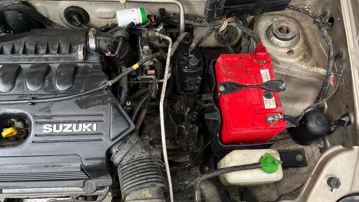 2013 Maruti Alto K10 VXI, Petrol, Manual, 45,404 km, Engine View - Left