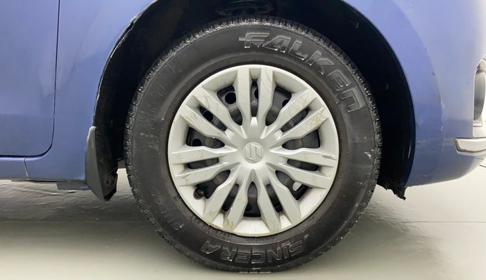 2017 Maruti Dzire VXI, Petrol, Manual, 90,390 km, Right Front Wheel