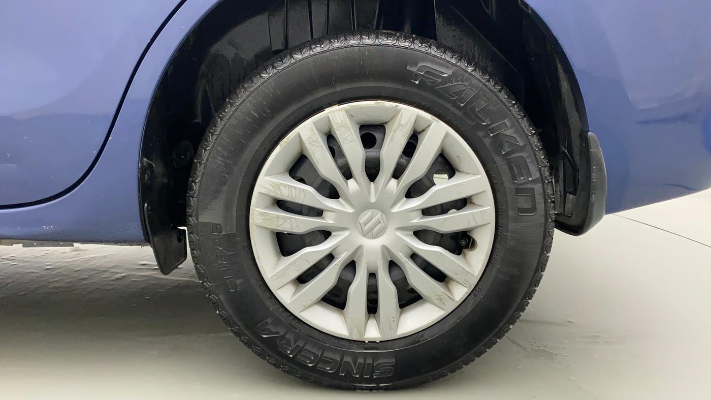 2017 Maruti Dzire VXI, Petrol, Manual, 90,390 km, Left Rear Wheel