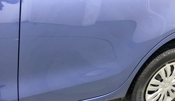 2017 Maruti Dzire VXI, Petrol, Manual, 90,390 km, Rear left door - Slightly dented