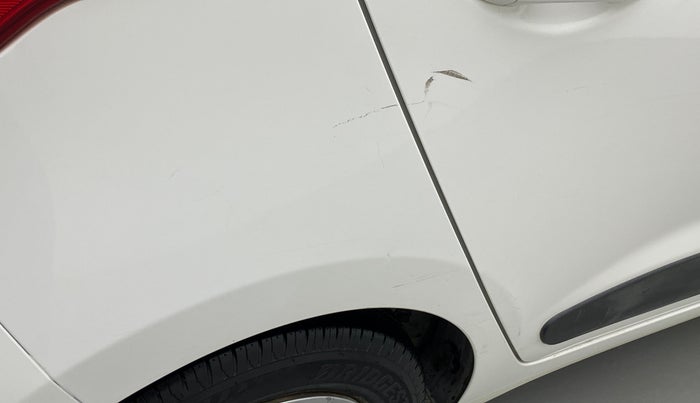 2015 Hyundai Grand i10 SPORTZ 1.2 KAPPA VTVT, Petrol, Manual, 60,794 km, Right quarter panel - Minor scratches