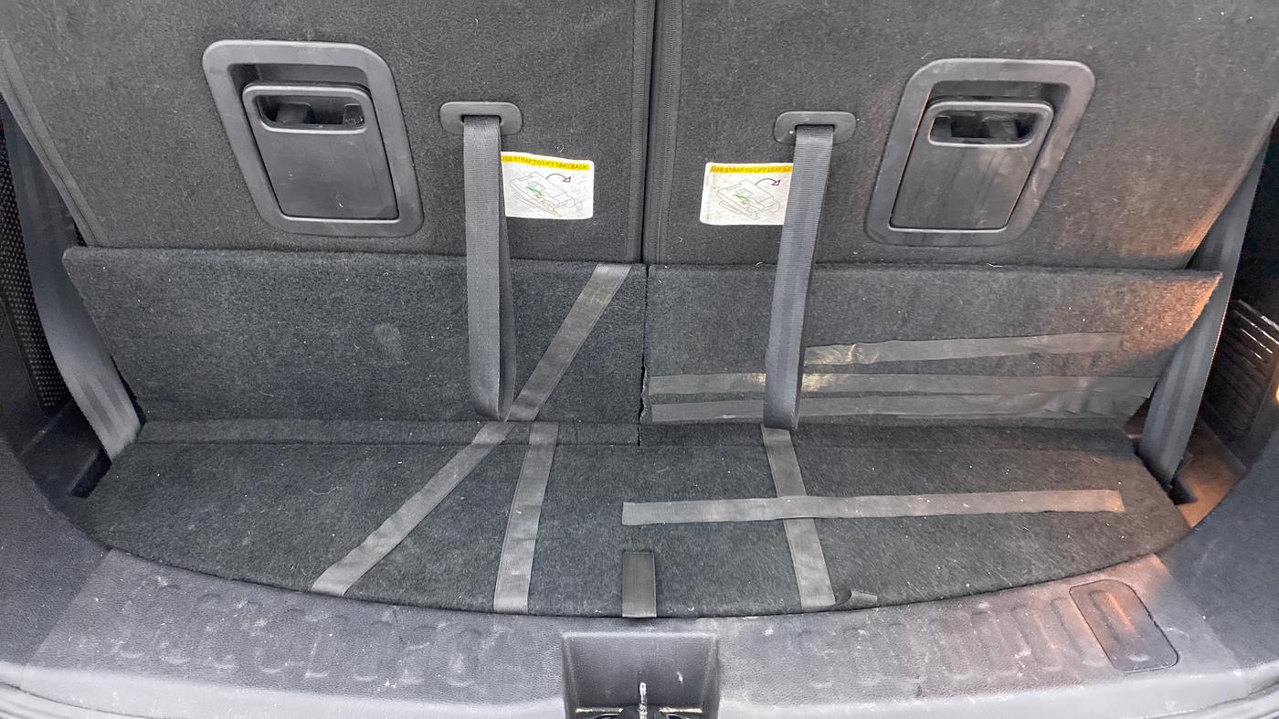 2021 Tata Safari XT+2.0 KRYOTEC, Diesel, Manual, 15,959 km, Boot Inside
