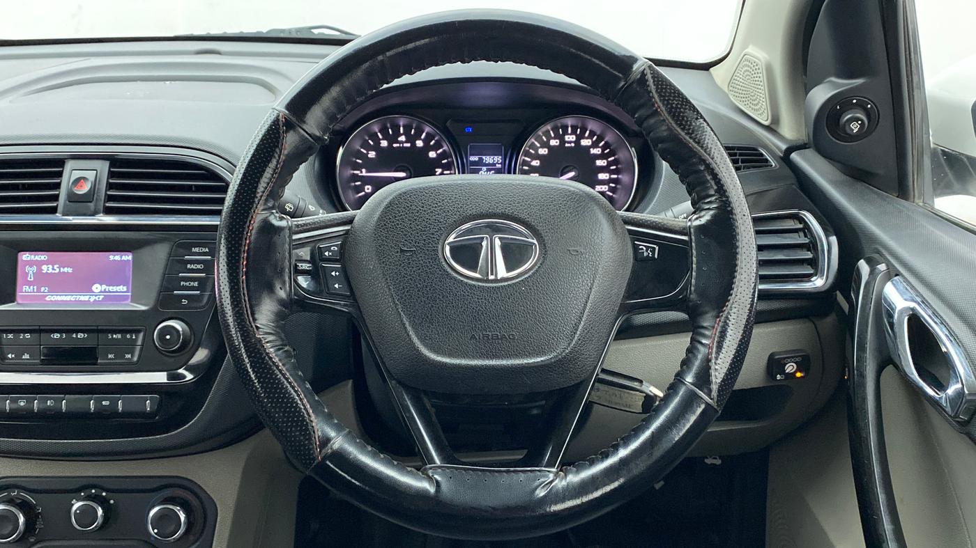 2018 Tata Tiago XZ PETROL, CNG, Manual, 79,688 km, Steering Wheel Close Up