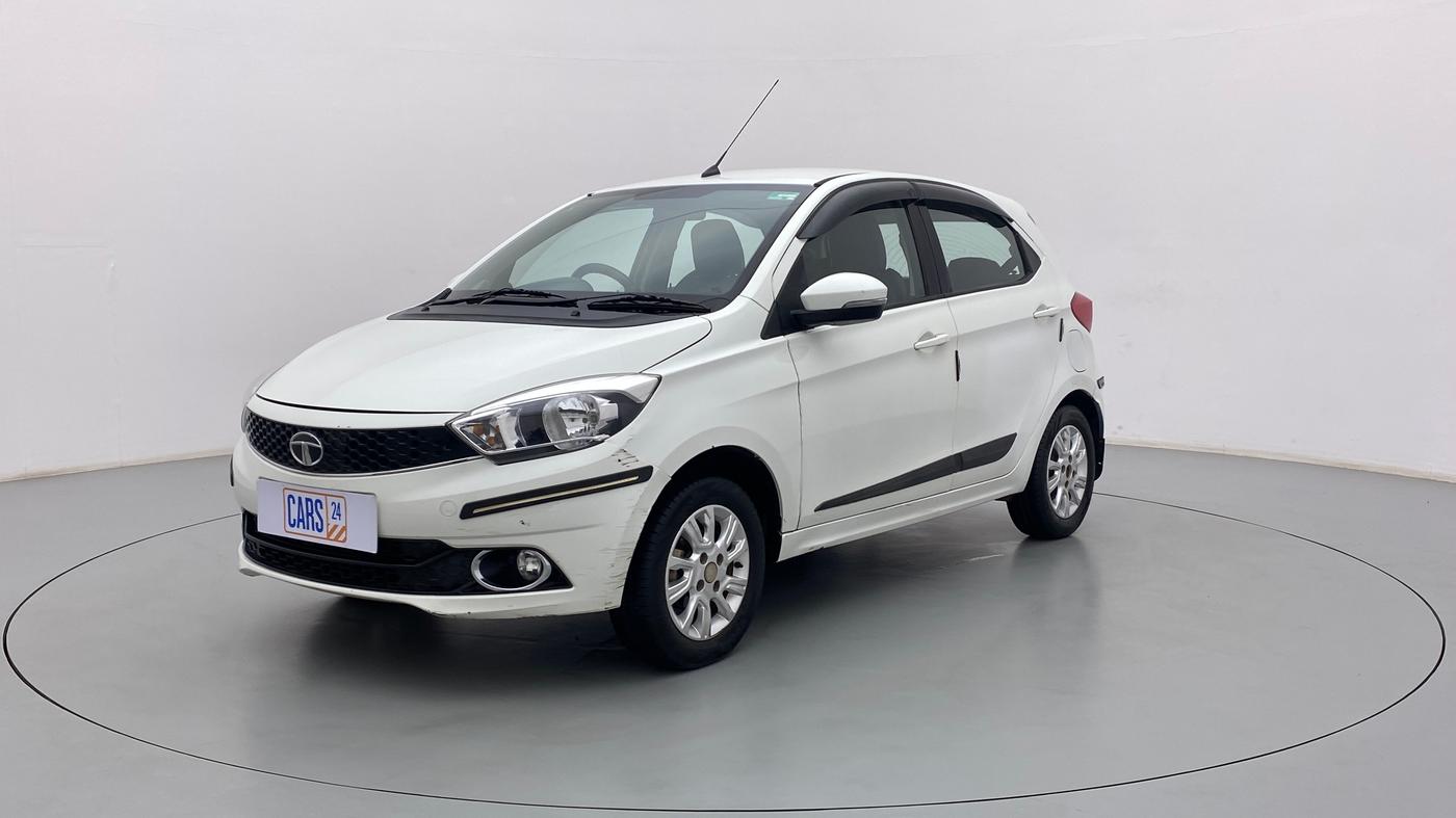2018 Tata Tiago XZ PETROL, CNG, Manual, 79,688 km, Left Front Diagonal