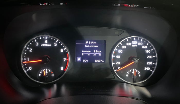 2020 KIA SELTOS HTX IVT 1.5 PETROL, Petrol, Automatic, 53,835 km, Odometer Image