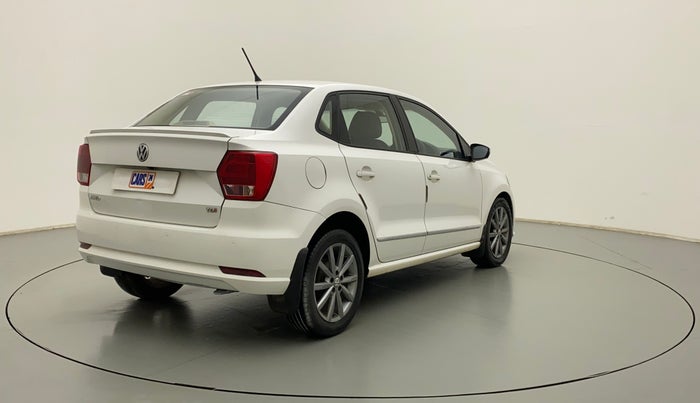 2019 Volkswagen Ameo HIGHLINE PLUS 1.5L AT 16 ALLOY, Diesel, Automatic, 67,945 km, Right Back Diagonal