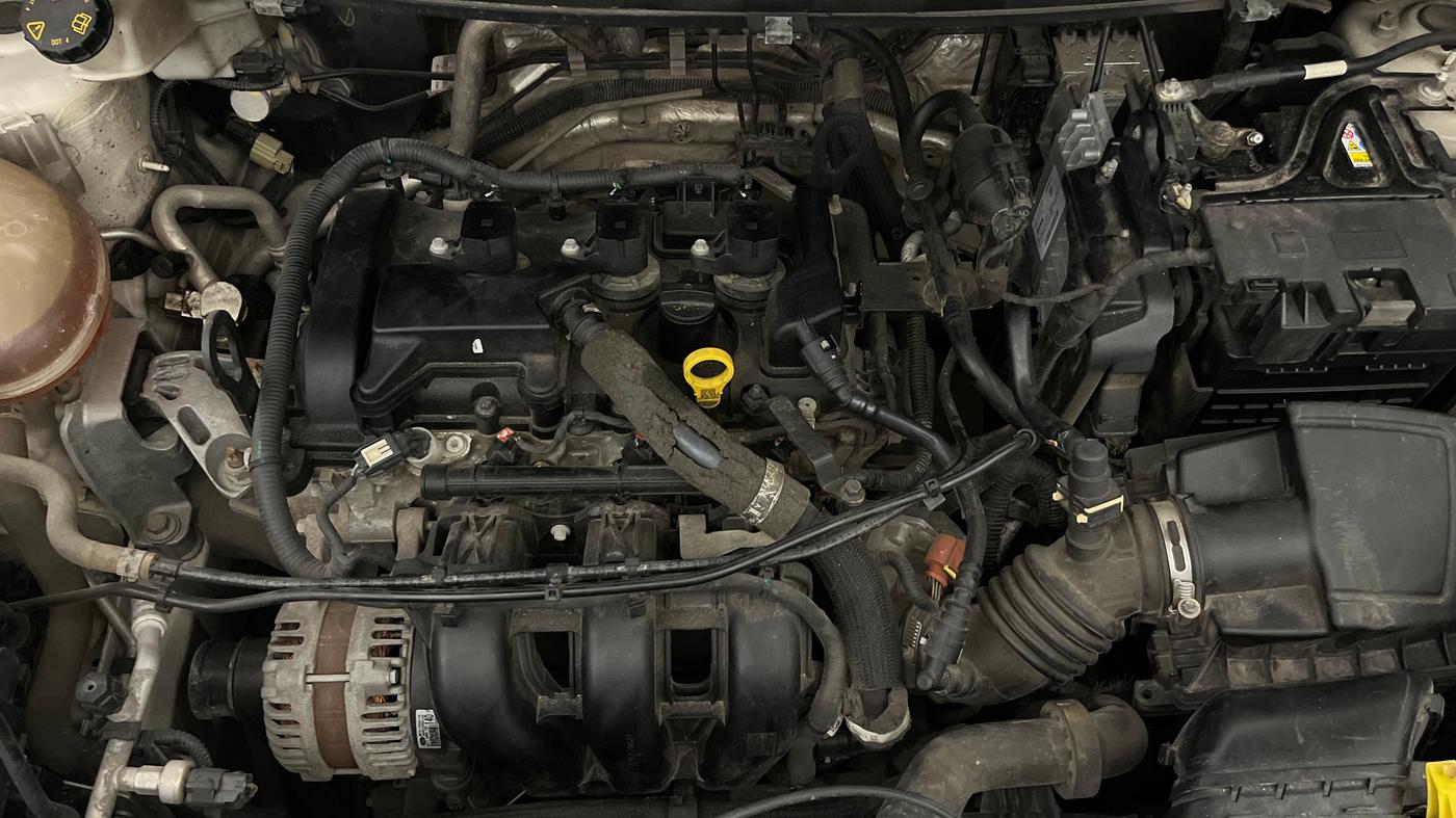 2018 Ford Ecosport TITANIUM + 1.5L PETROL AT, Petrol, Automatic, 73,196 km, Engine View
