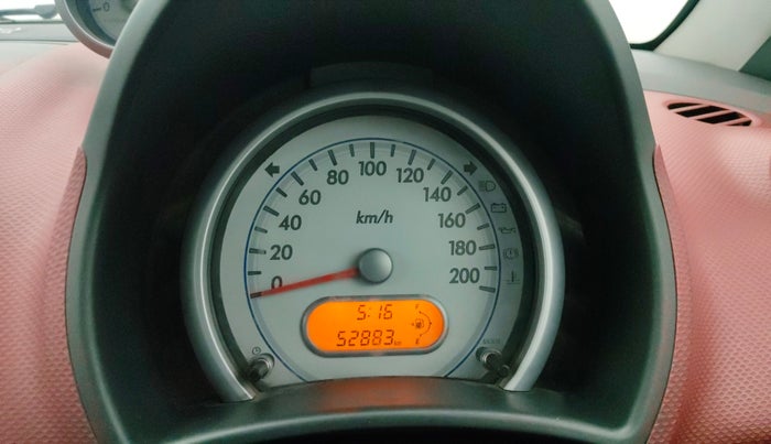 2014 Maruti Ritz VXI, Petrol, Manual, 52,857 km, Odometer Image