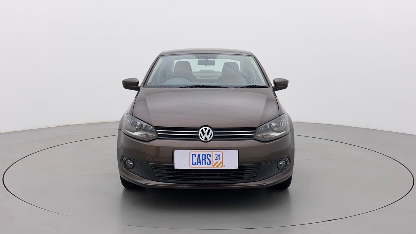 2015 Volkswagen Vento COMFORTLINE TSI AT PETROL, Petrol, Automatic, 72,679 km, Front