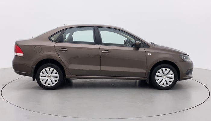 2015 Volkswagen Vento COMFORTLINE TSI AT PETROL, Petrol, Automatic, 72,679 km, Right Side View