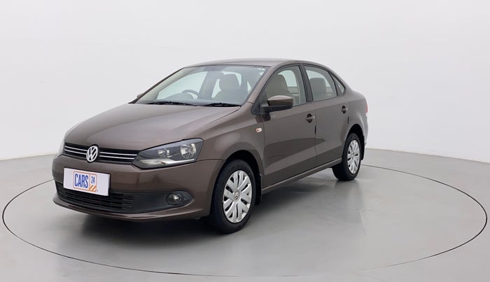 2015 Volkswagen Vento COMFORTLINE TSI AT PETROL, Petrol, Automatic, 72,679 km, Left Front Diagonal