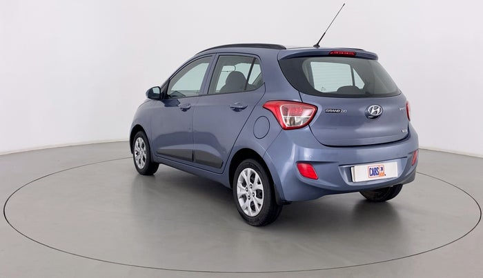 2016 Hyundai Grand i10 SPORTZ 1.2 KAPPA VTVT, Petrol, Manual, 31,839 km, Left Back Diagonal