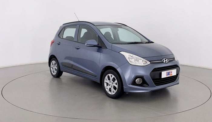 2016 Hyundai Grand i10 SPORTZ 1.2 KAPPA VTVT, Petrol, Manual, 31,839 km, Right Front Diagonal
