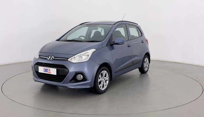 2016 Hyundai Grand i10 SPORTZ 1.2 KAPPA VTVT, Petrol, Manual, 31,839 km, Left Front Diagonal