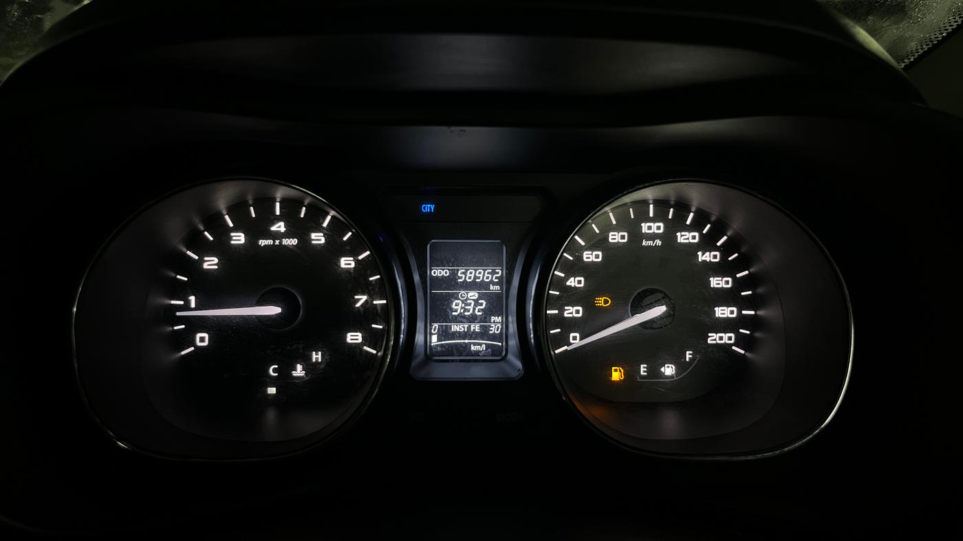 2017 Tata NEXON XZ PLUS PETROL, Petrol, Manual, 58,960 km, Odometer Image