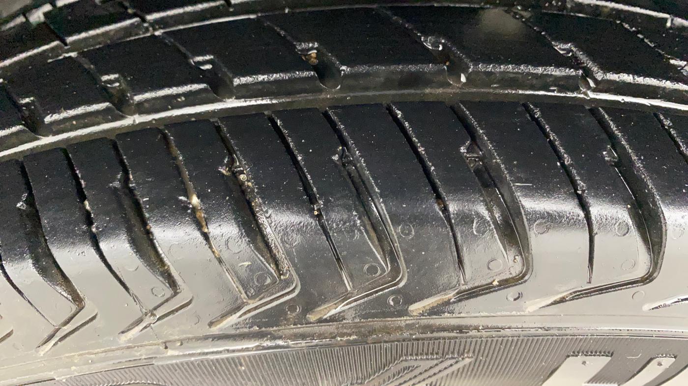 2025 Maruti Alto K10 VXi Plus (O) AGS, Petrol, Automatic, 7,833 km, Left Front Tyre Tread