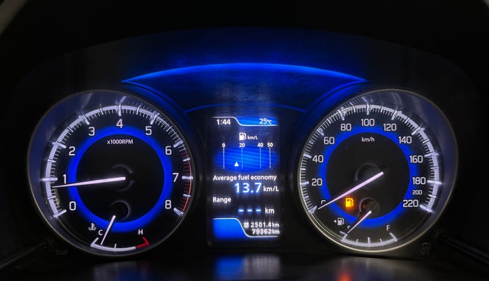 2019 Maruti Baleno ZETA PETROL 1.2, Petrol, Manual, 79,314 km, Odometer Image