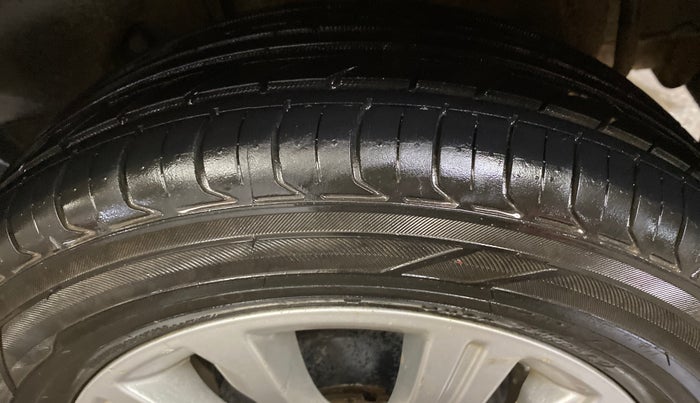 2018 Tata Tiago XZA PETROL, Petrol, Automatic, 50,546 km, Left Rear Tyre Tread